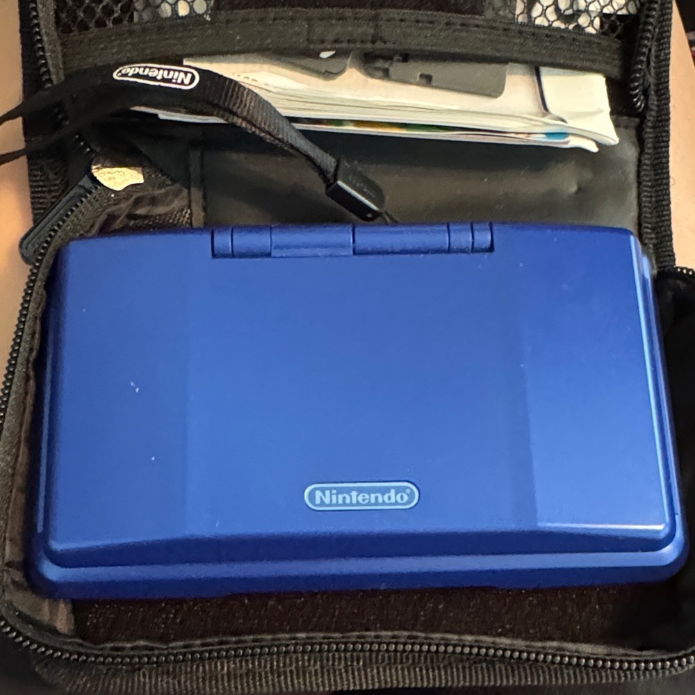 Nintendo DS Original Blue Portable Gaming Device
